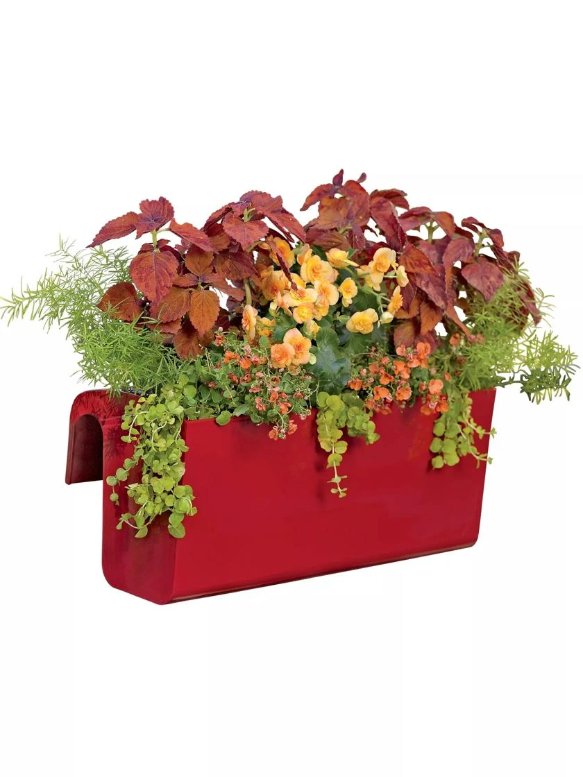 Viva Self-Watering Balcony Railing Planter Viva Self-Watering Balcony Railing Planter -Garden Care Specialty Store 8586699 100