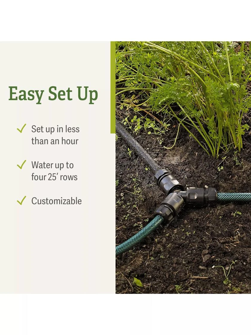 Garden Row Snip-n-Drip Soaker System Garden Row Snip-n-Drip Soaker System -Garden Care Specialty Store 8587042 product details
