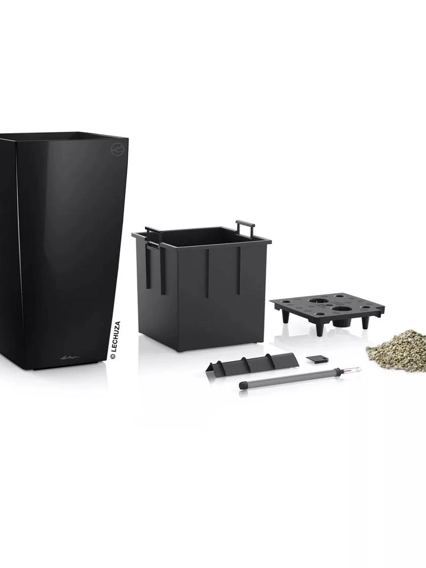 Lechuza® Cubico Color Tall Self-Watering Planters Lechuza® Cubico Color Tall Self-Watering Planters -Garden Care Specialty Store 8589485 05V tif