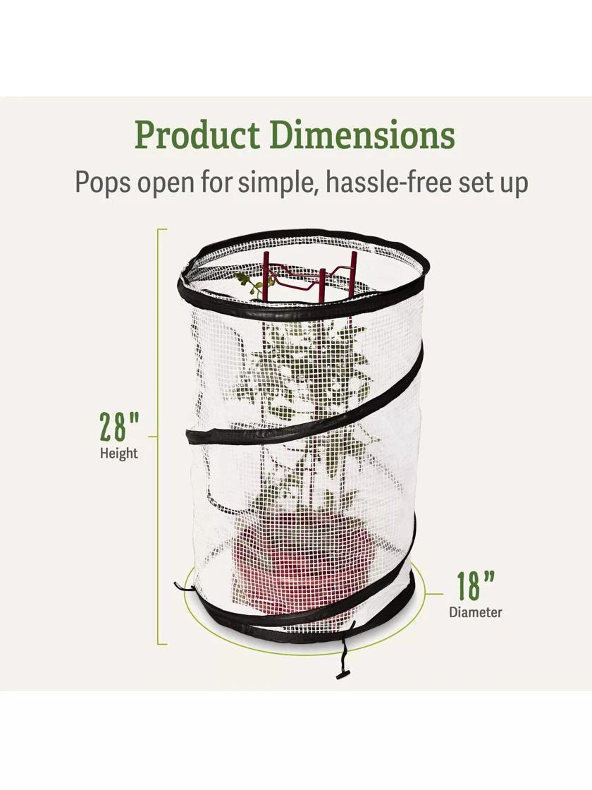 Pop-Up Tomato Accelerator Pop-Up Tomato Accelerator -Garden Care Specialty Store 8589749 dimensions