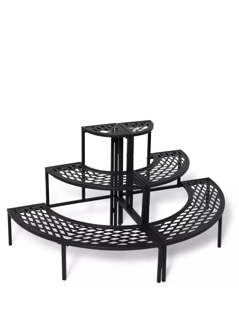 Quarter-Round Lattice Plant Stand Quarter-Round Lattice Plant Stand -Garden Care Specialty Store 8596372 6589 tif