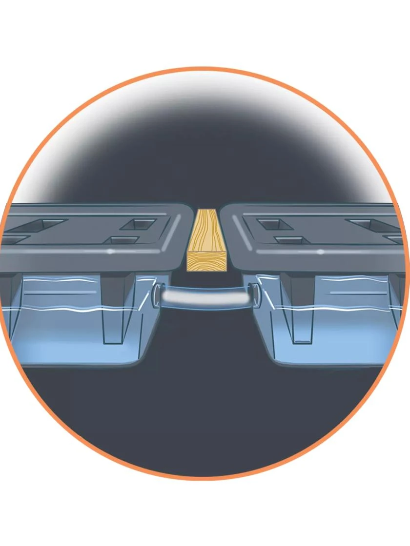 Self-Watering Elevated Planter Box, 2' x 8' Self-Watering Elevated Planter Box, 2' X 8' -Garden Care Specialty Store 8609009 0002 detail art tif