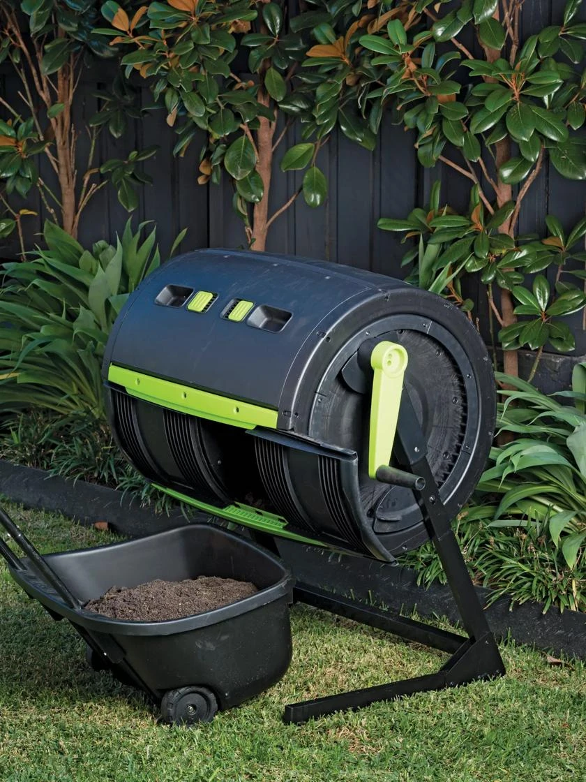 Maze Compost Tumbler and Cart Combo Maze Compost Tumbler And Cart Combo -Garden Care Specialty Store 8609198 03V tif