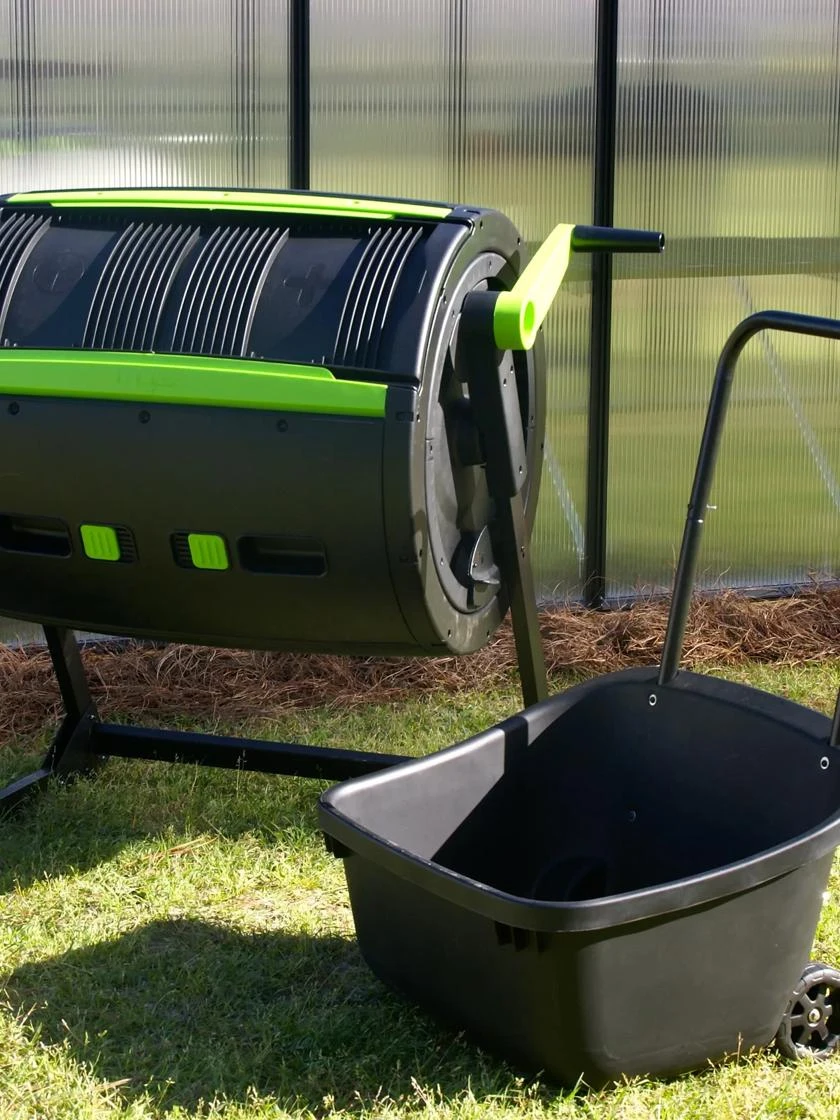 Maze Compost Tumbler and Cart Combo Maze Compost Tumbler And Cart Combo -Garden Care Specialty Store 8609198 09V tif