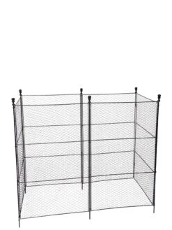 Tall Chicken Wire Critter Fence With Gate -Garden Care Specialty Store 8611020 1264 tif