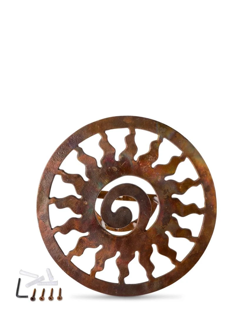 Rustic Sun Wall-Mount Garden Hose Hanger Rustic Sun Wall-Mount Garden Hose Hanger -Garden Care Specialty Store 8611025 0828 tif