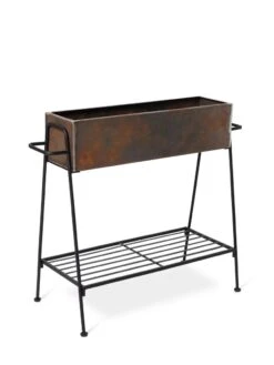 Rectangular Corten Planter And Stand -Garden Care Specialty Store 8611028 1245 tif
