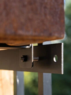 Veradek Metallic Series Corten Steel Railing Planters 4 Veradek Metallic Series Corten Steel Railing Planters -Garden Care Specialty Store 8611611 02v