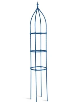 Fleur De Lis Obelisk, 86.8" -Garden Care Specialty Store 8611664 03760 tif
