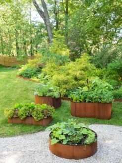 Birdies™ Corten Steel Round Raised Beds -Garden Care Specialty Store 8612422 0261 tif
