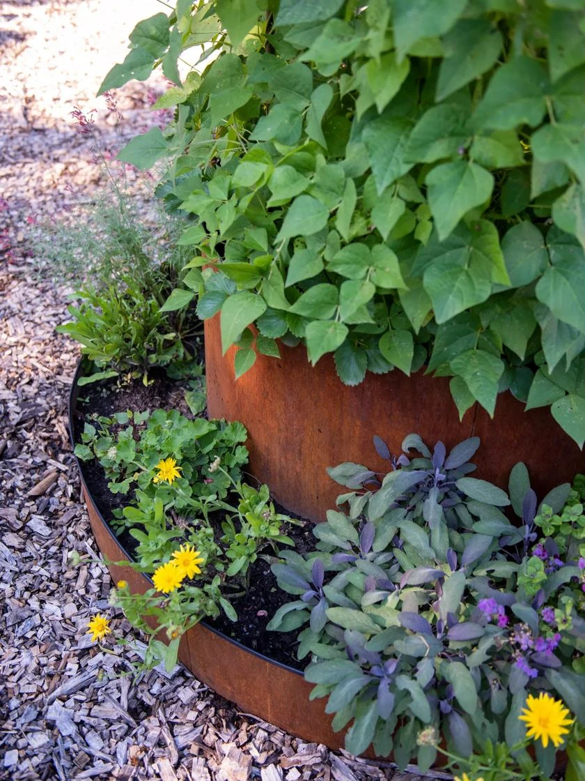 Birdies™ Corten Steel Tiered Round Raised Bed Kit, Tall Birdies™ Corten Steel Tiered Round Raised Bed Kit, Tall -Garden Care Specialty Store 8613245 0195