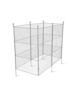 Tall Chicken Wire Critter Fence With Gate -Garden Care Specialty Store 8613260 6053