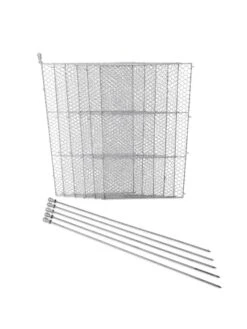 Tall Chicken Wire Critter Fence With Gate -Garden Care Specialty Store 8613260 6107