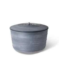 Ribbed Hose Pot With Lid -Garden Care Specialty Store 8613332 5801