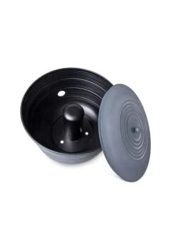 Ribbed Hose Pot With Lid -Garden Care Specialty Store 8613332 5808