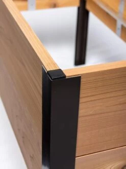 Self-Watering Elevated Planter Box, 2' X 8' 14 Self-Watering Elevated Planter Box, 2' X 8' -Garden Care Specialty Store Cedar 0163 tif